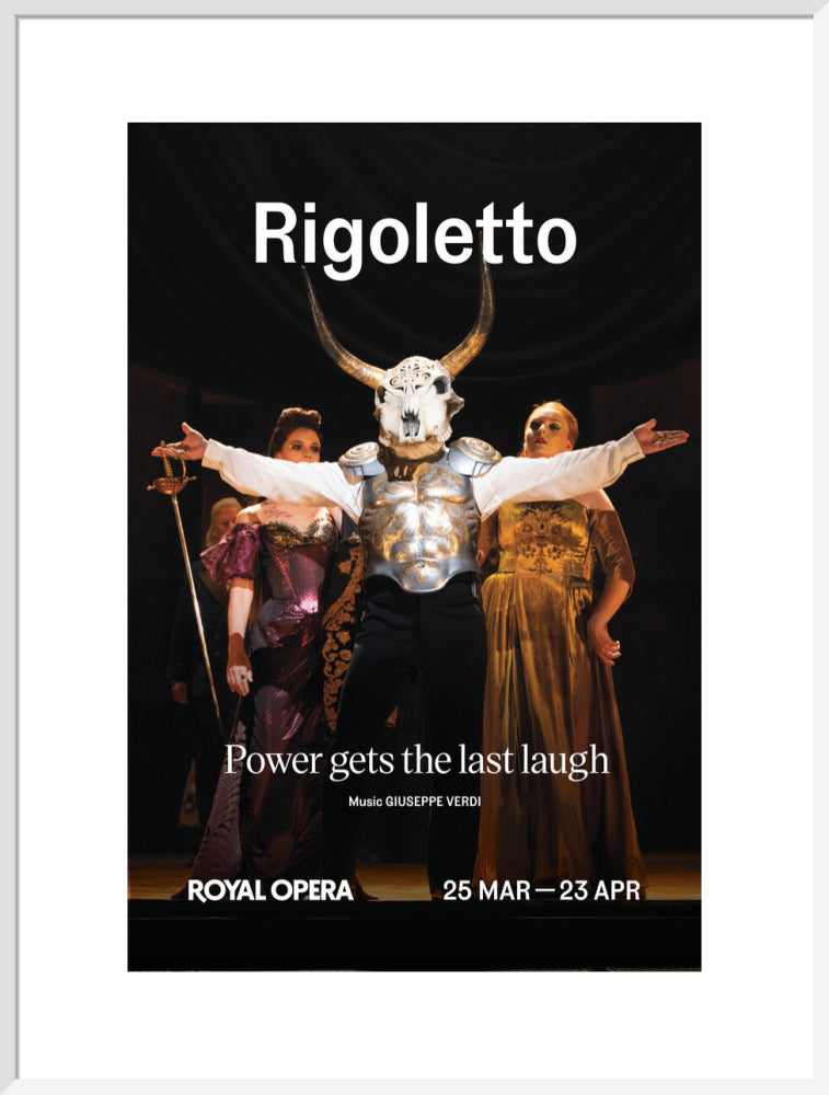 Rigoletto Print (2026) (art print, extra large, white)