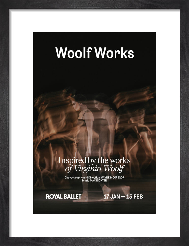 Woolf Works Print (2026) (art print, small, black)