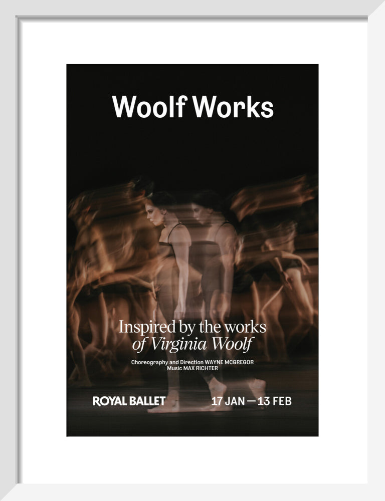 Woolf Works Print (2026) (art print, small, white)