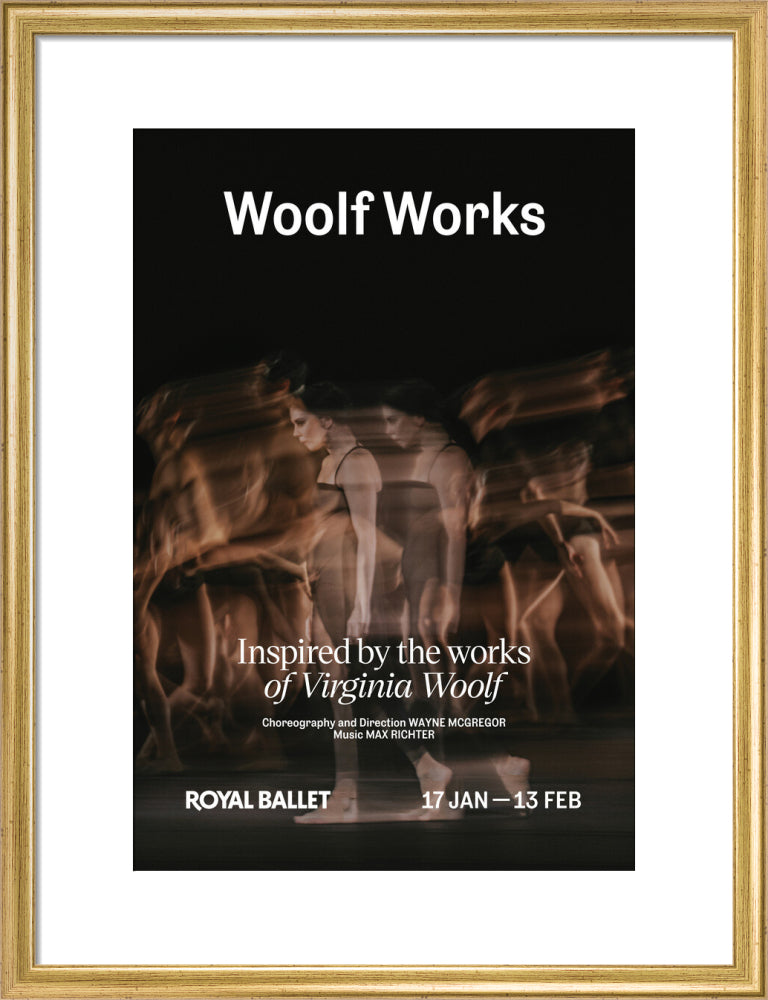 Woolf Works Print (2026) (art print, medium, gold)