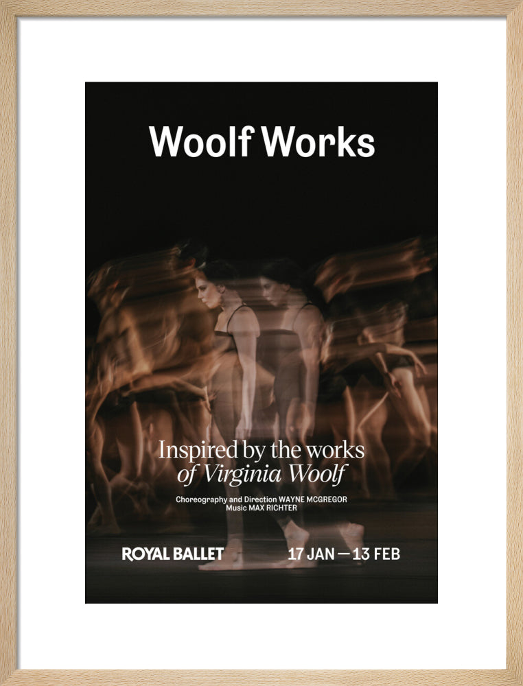 Woolf Works Print (2026) (art print, medium, natural)