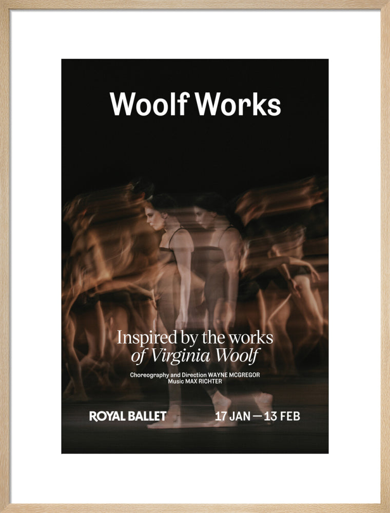 Woolf Works Print (2026) (art print, large, natural)