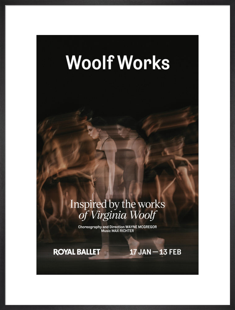 Woolf Works Print (2026) (art print, extra large, black)