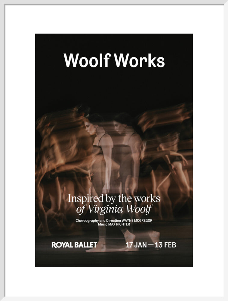 Woolf Works Print (2026) (art print, extra large, white)