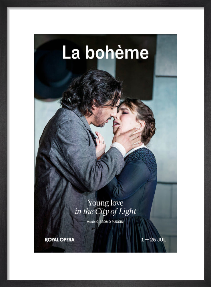 La bohème Print (2026) (art print, small, black)