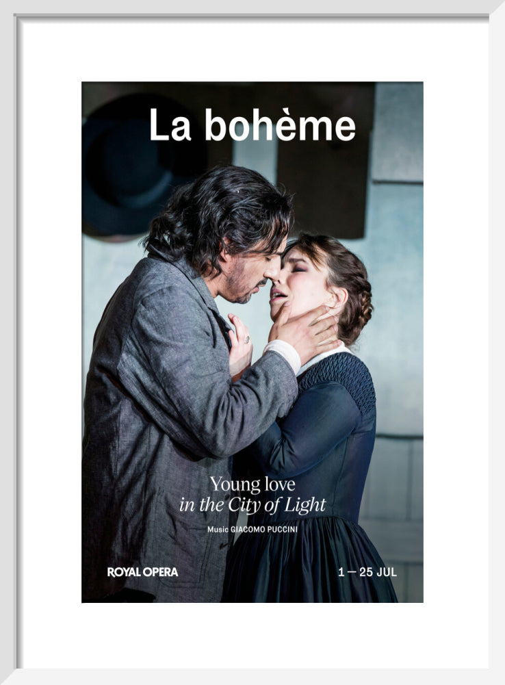 La bohème Print (2026) (art print, small, white)