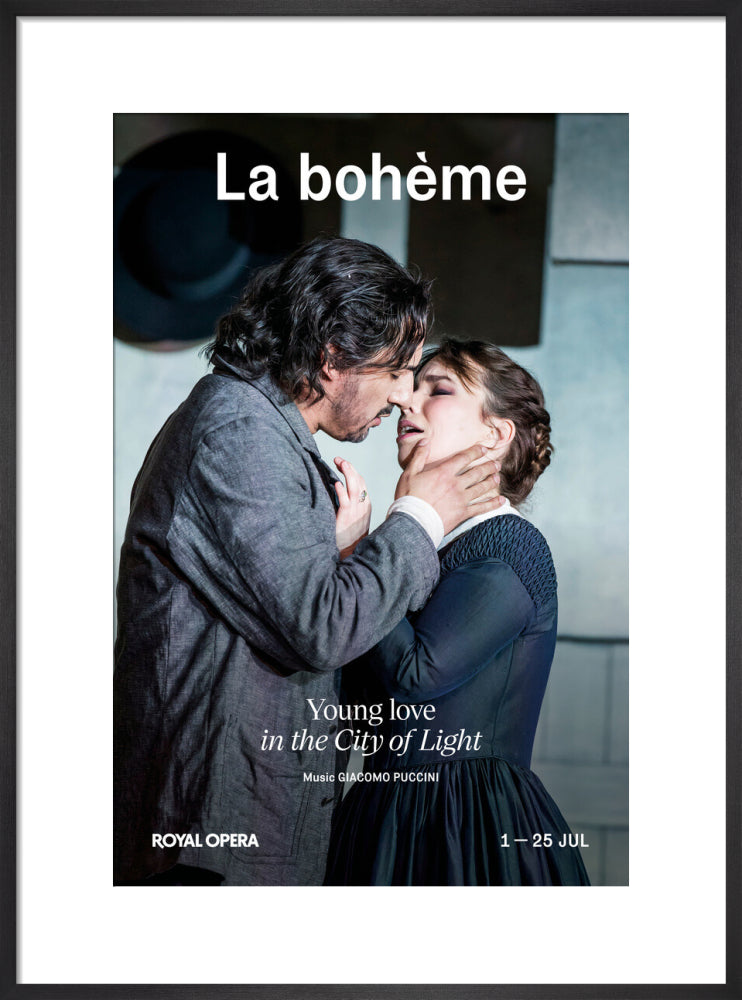La bohème Print (2026) (art print, medium, black)