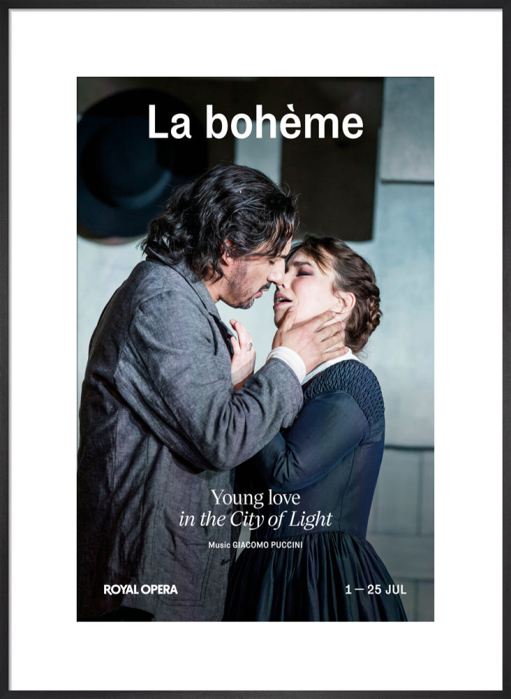 La bohème Print (2026) (art print, large, black)