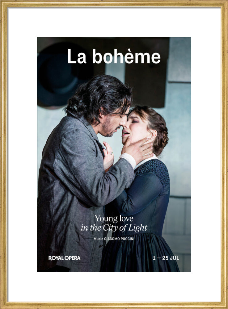 La bohème Print (2026) (art print, large, gold)