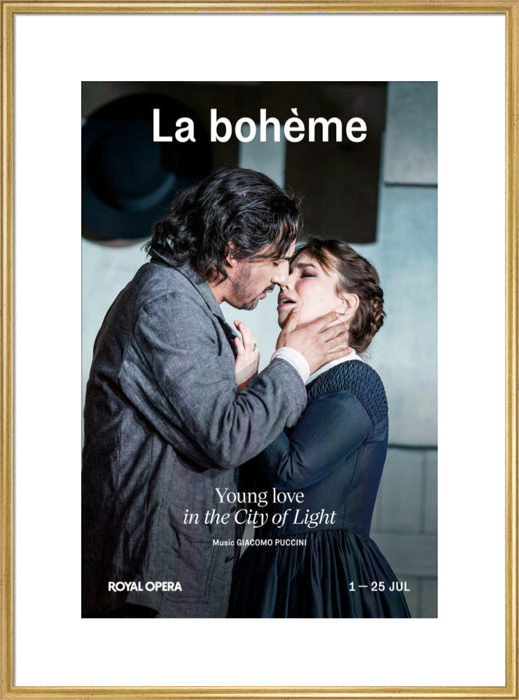 La bohème Print (2026) (art print, extra large, gold)