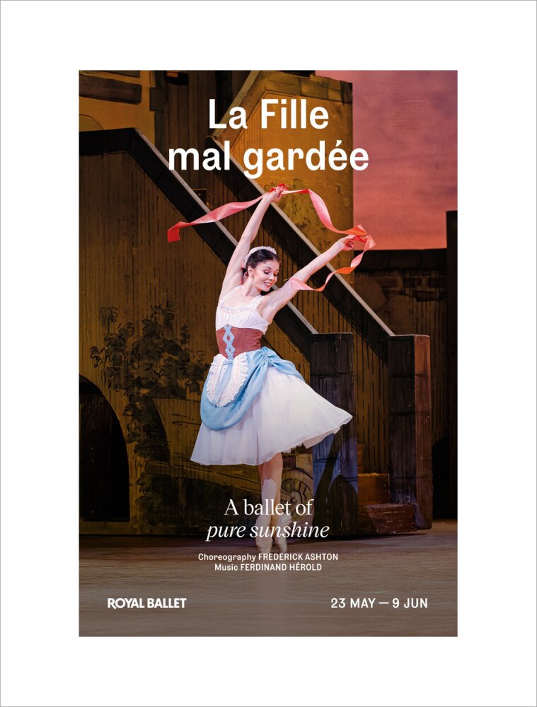 La Fille mal gardee Print (Natalia  Osipova) (art print, small, unframed)