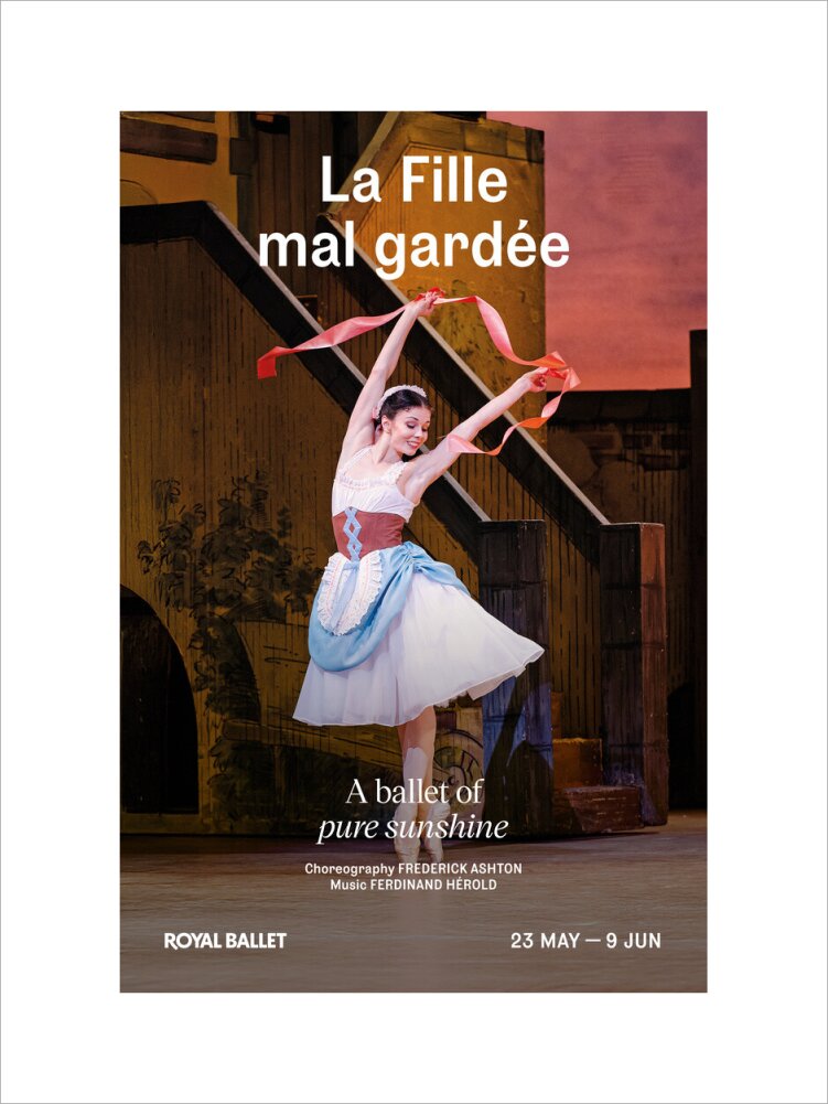 La Fille mal gardee Print (Natalia  Osipova) (art print, medium, unframed)