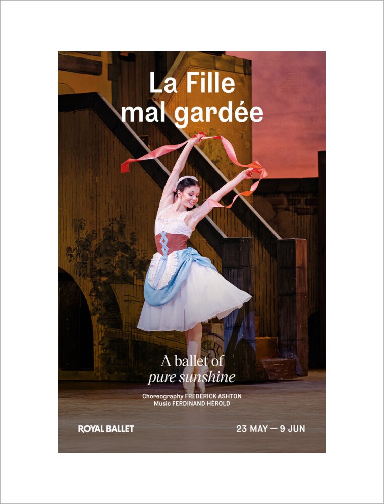 La Fille mal gardee Print (Natalia  Osipova) (art print, large, unframed)
