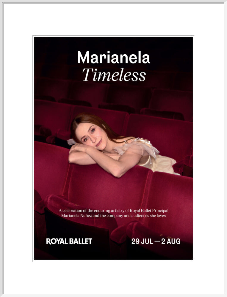 Marianela Timeless Print (art print, extra large, white)