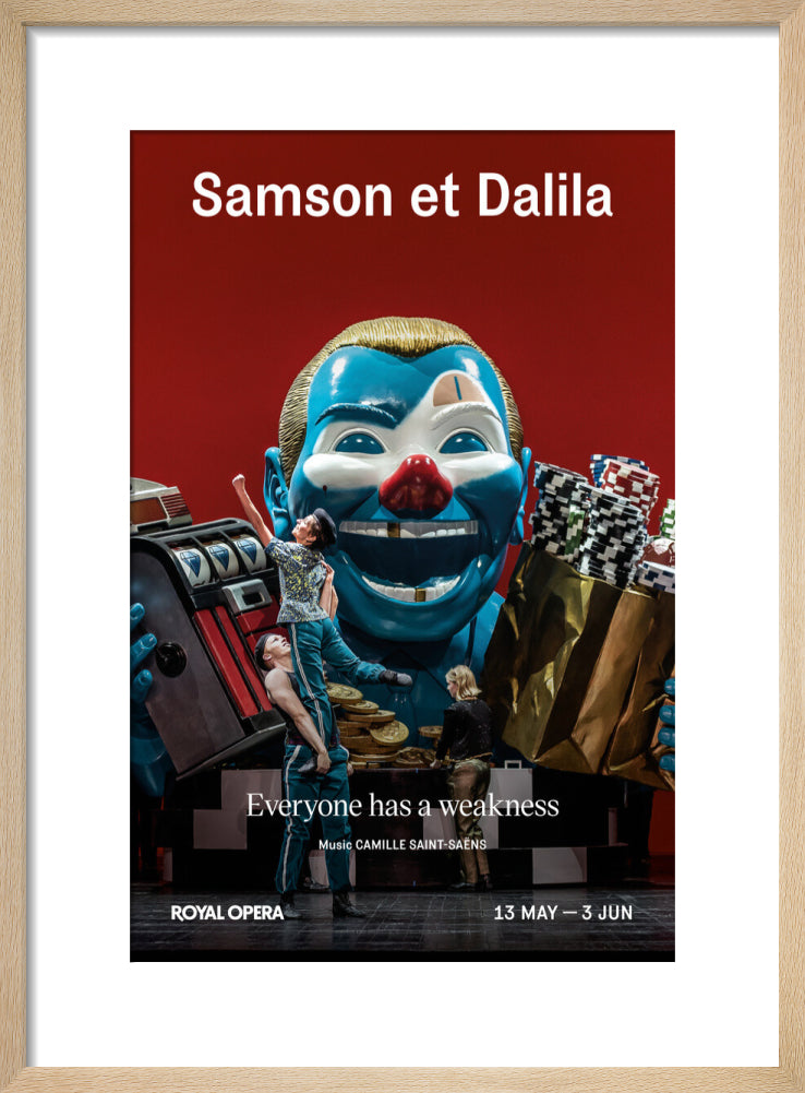 Samson et Dalila Print (art print, small, natural)