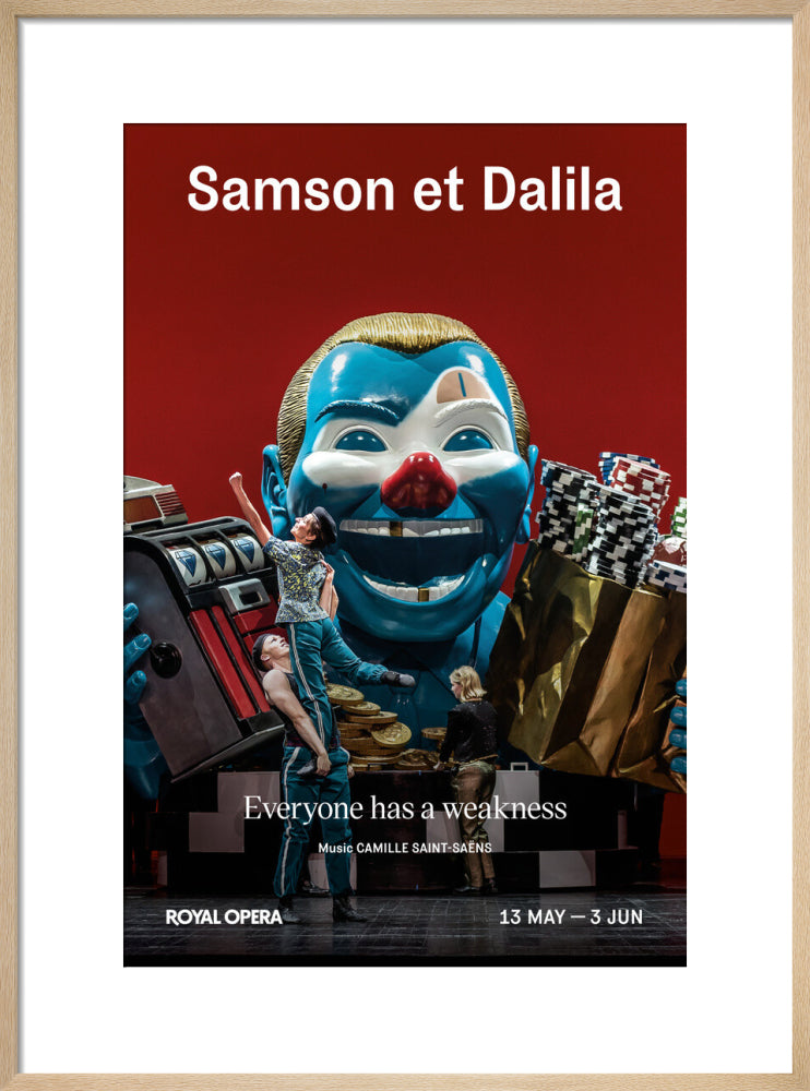 Samson et Dalila Print (art print, medium, natural)