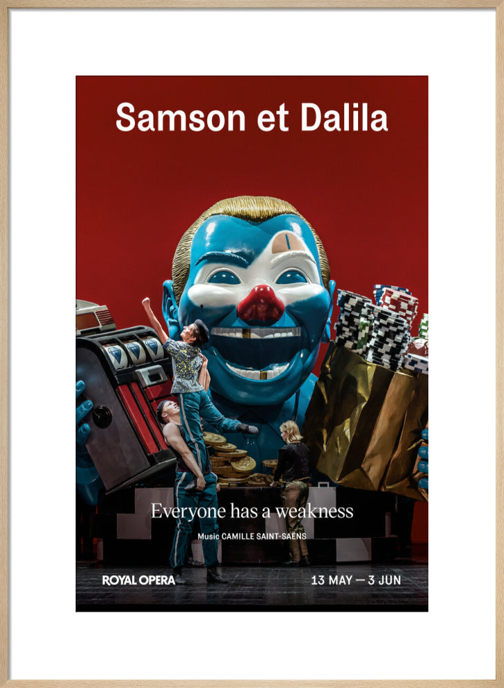 Samson et Dalila Print (art print, large, natural)