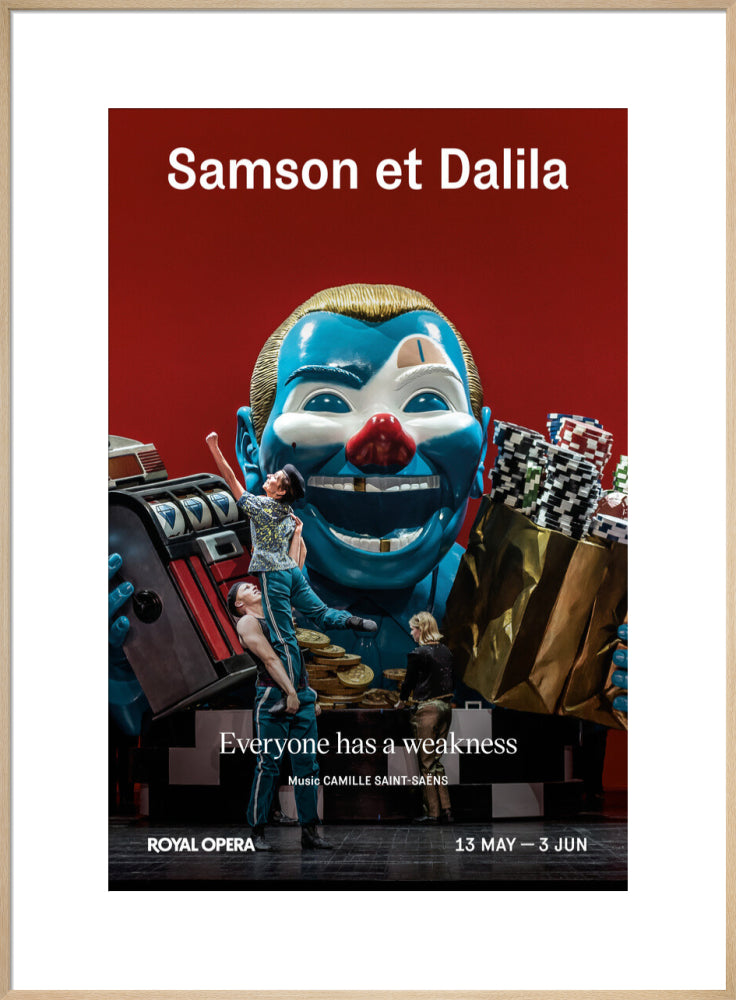 Samson et Dalila Print (art print, extra large, natural)