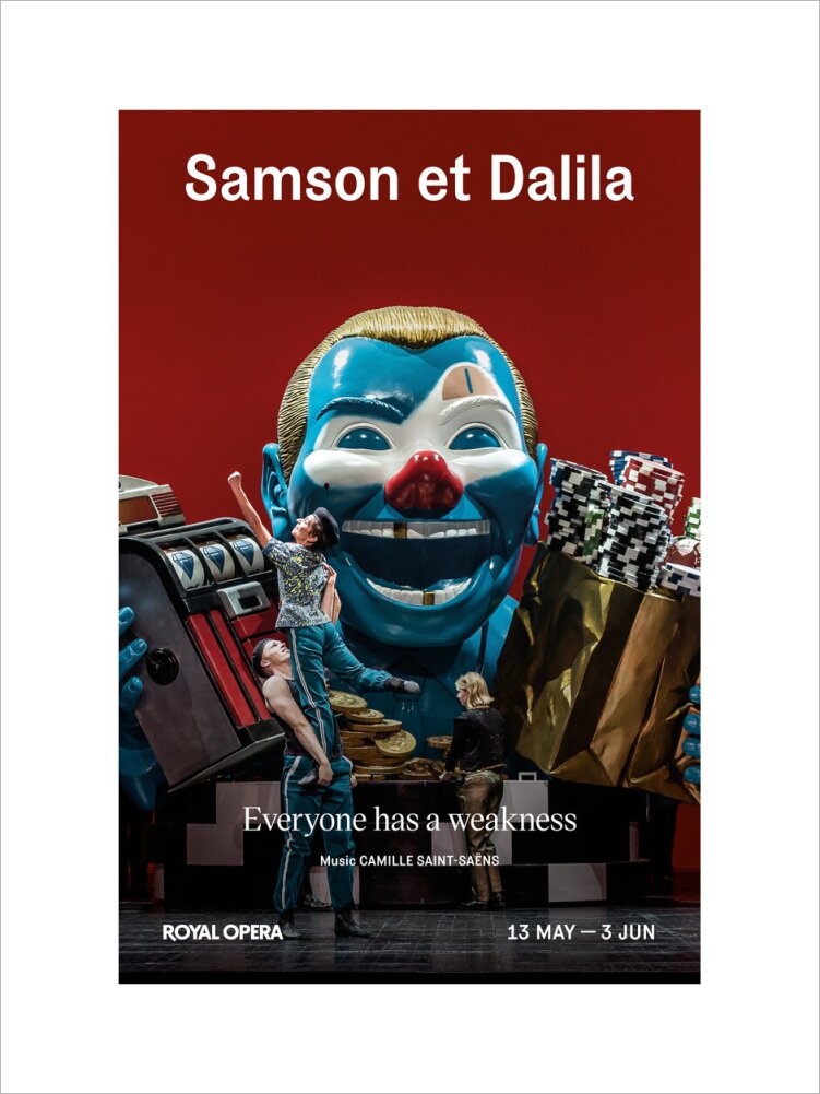 Samson et Dalila Print (art print, medium, unframed)