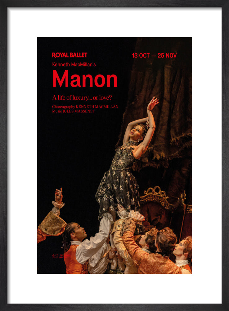 Manon Print (2026-27) (art print, small, black)