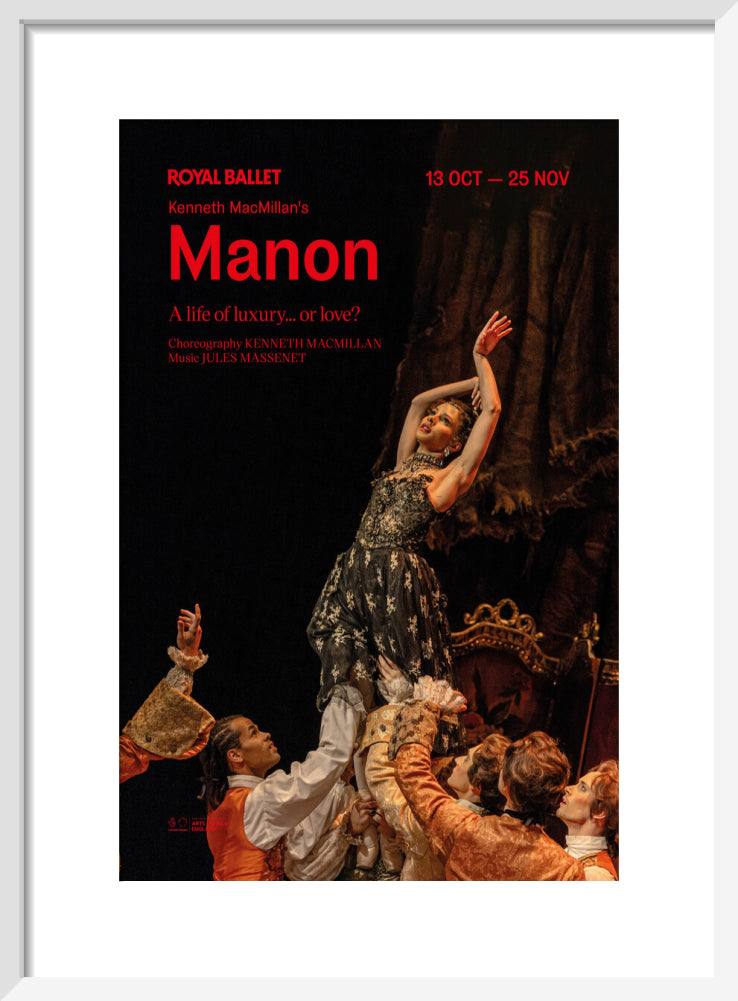 Manon Print (2026-27) (art print, small, white)