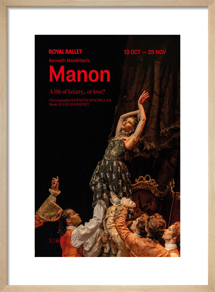 Manon Print (2026-27) (art print, small, natural)