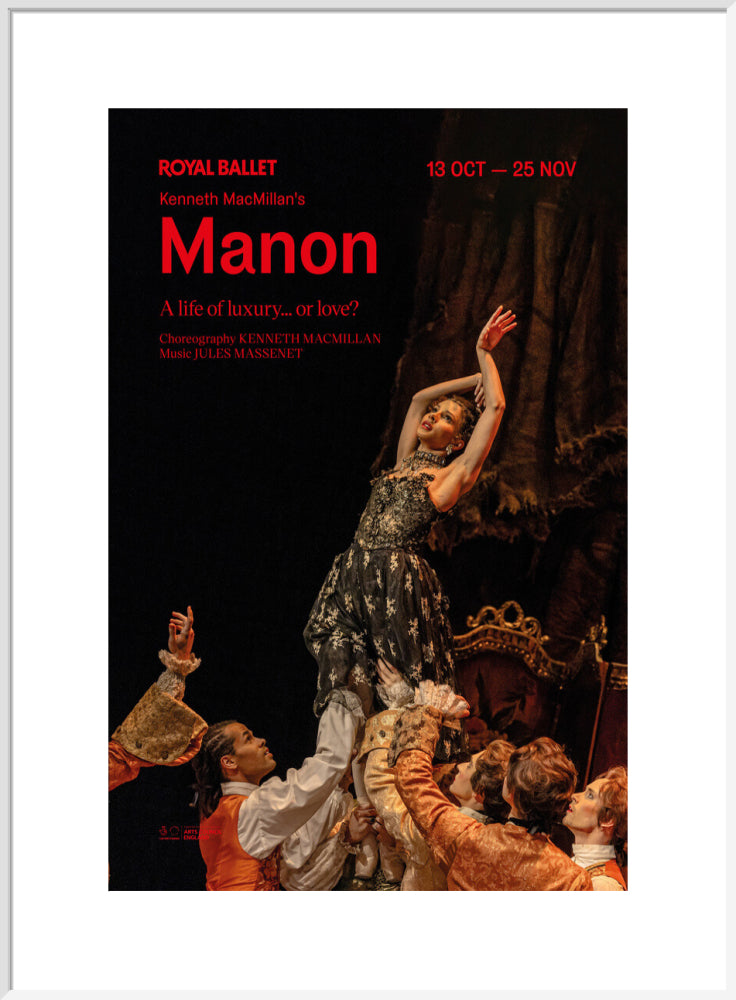 Manon Print (2026-27) (art print, extra large, white)