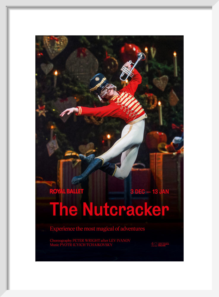 The Nutcracker Print (2026-27) (art print, small, white)