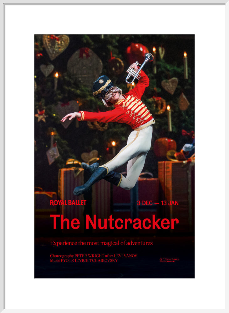 The Nutcracker Print (2026-27) (art print, large, white)
