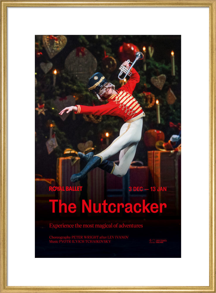 The Nutcracker Print (2026-27) (art print, large, gold)