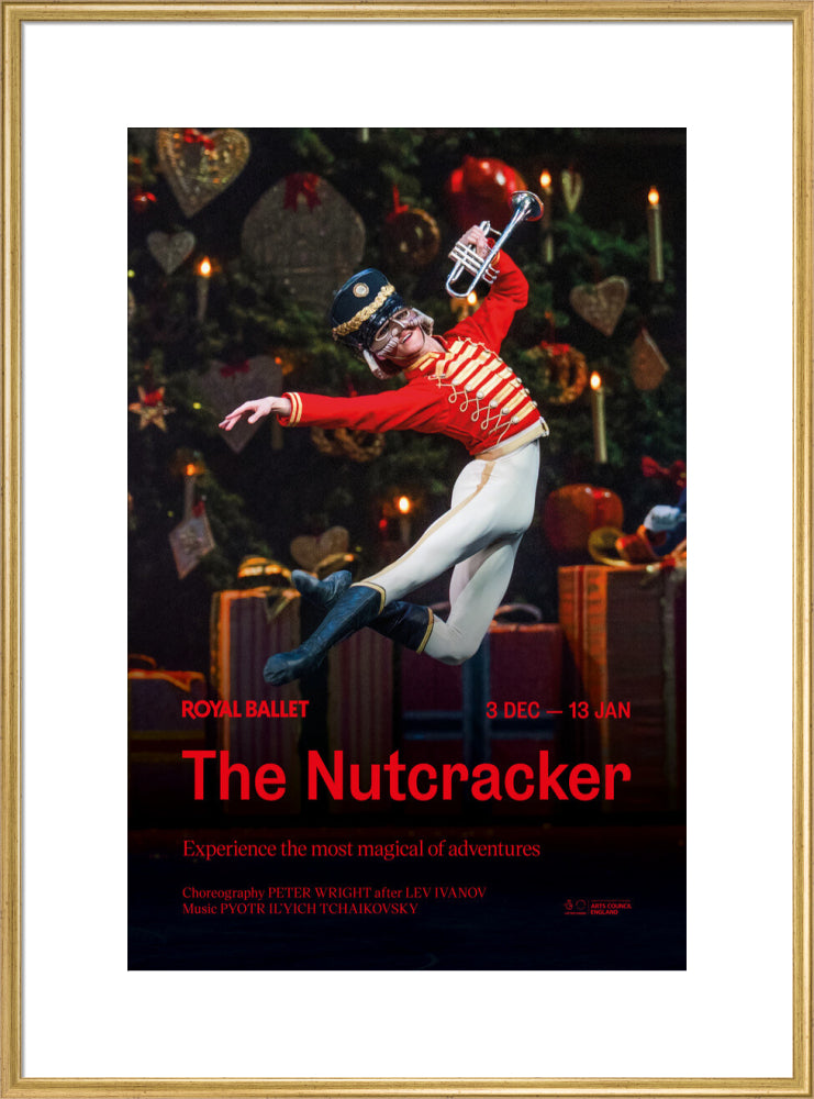 The Nutcracker Print (2026-27) (art print, extra large, gold)