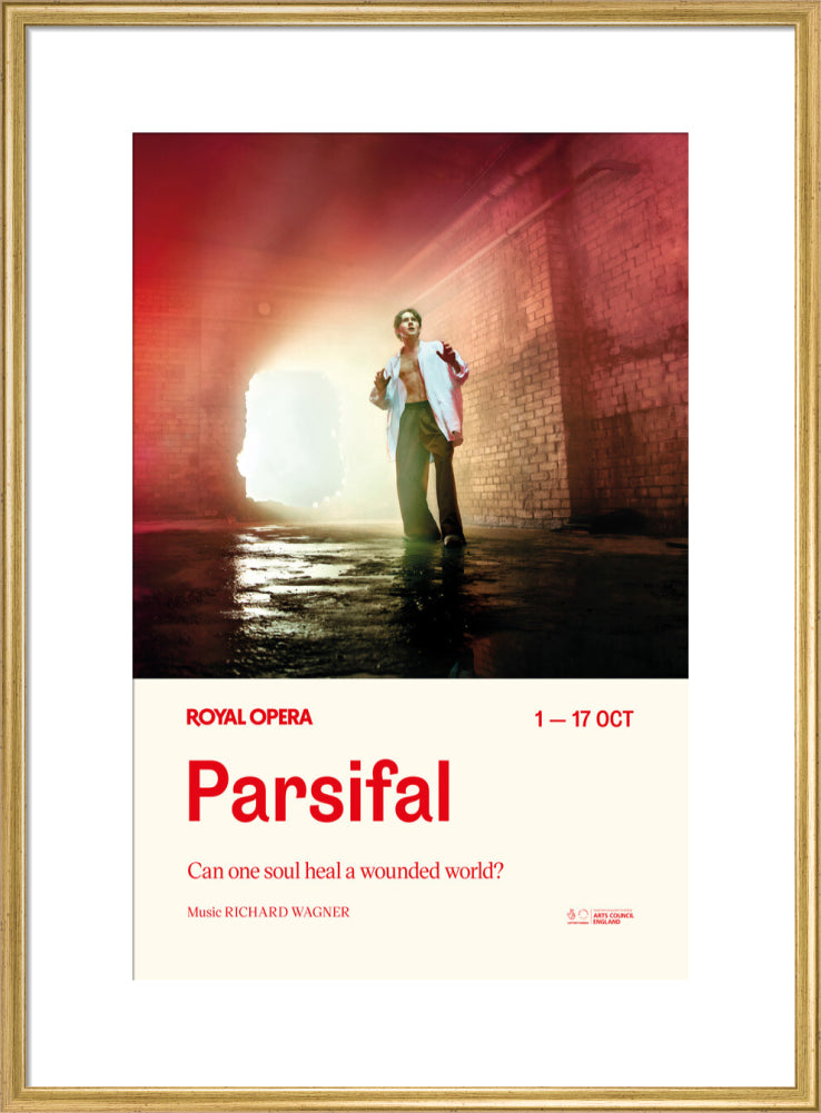 Parsifal Print (2026-27) (art print, large, gold)