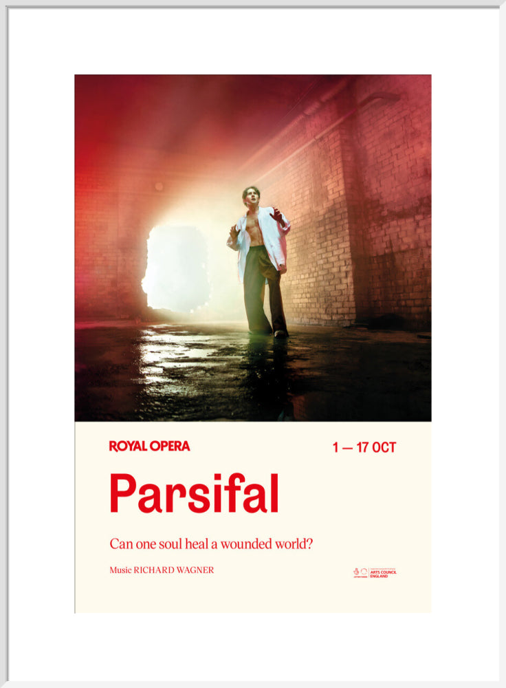 Parsifal Print (2026-27) (art print, extra large, white)