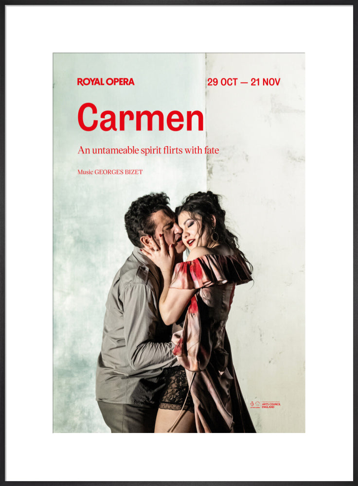 Carmen Print (2026-27) (art print, extra large, black)