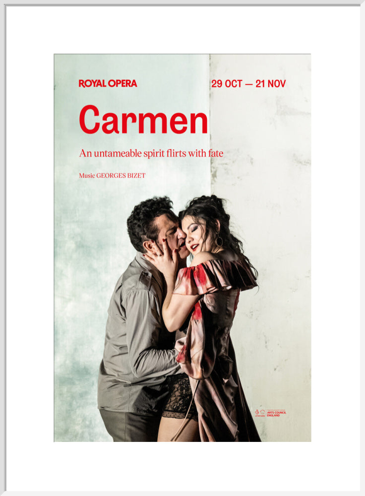 Carmen Print (2026-27) (art print, extra large, white)