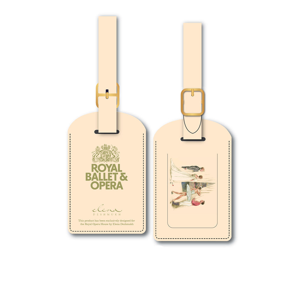 Front and Back of the Stage Call Luggage Tag