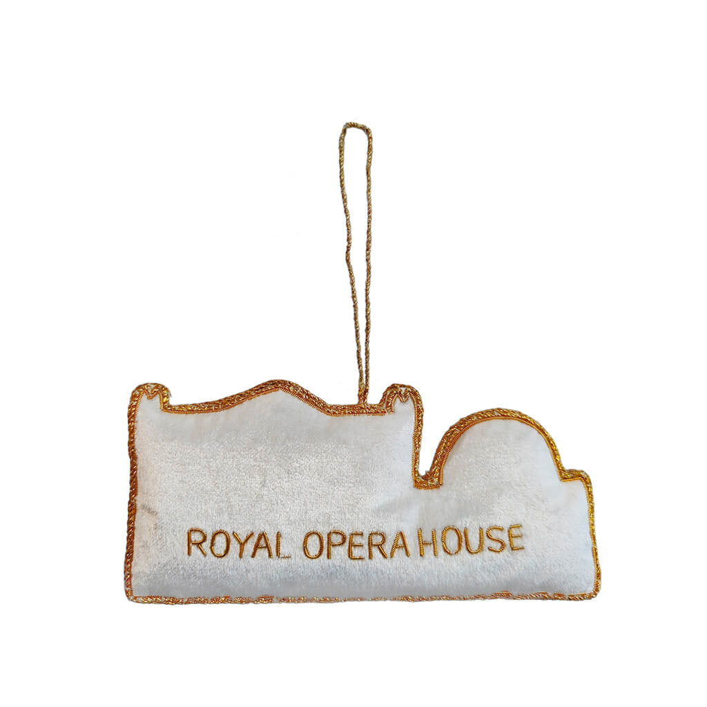 Back of Royal Opera House decoration by St Nicolas