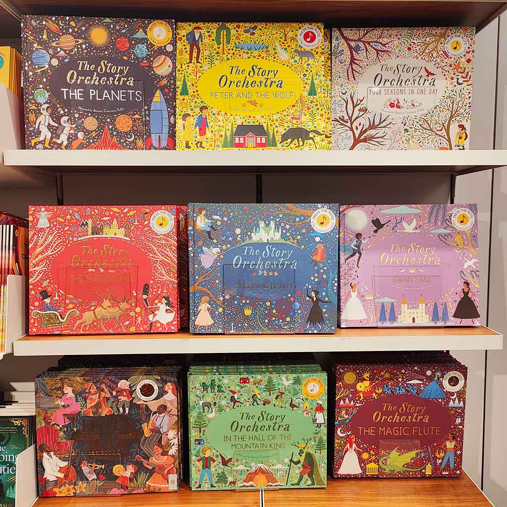 The Story Orchestra 絵本セット　3冊 The Story Orchestra Collection 3 Books Set By Jessica