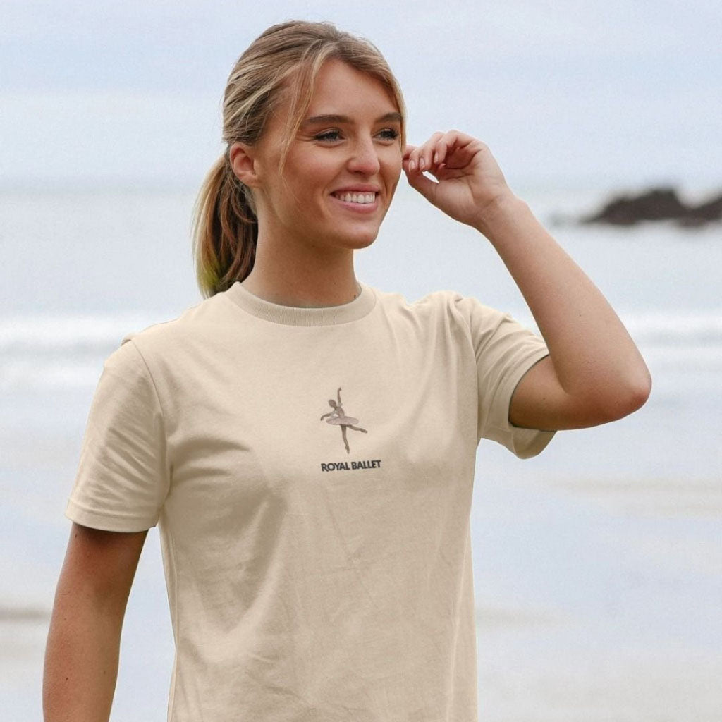 Sugar Plum Fairy Oat Printed T-shirt Front