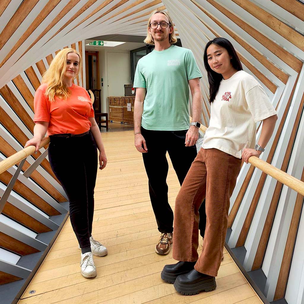 models in RBO T-Shirts on the bridge of aspiration
