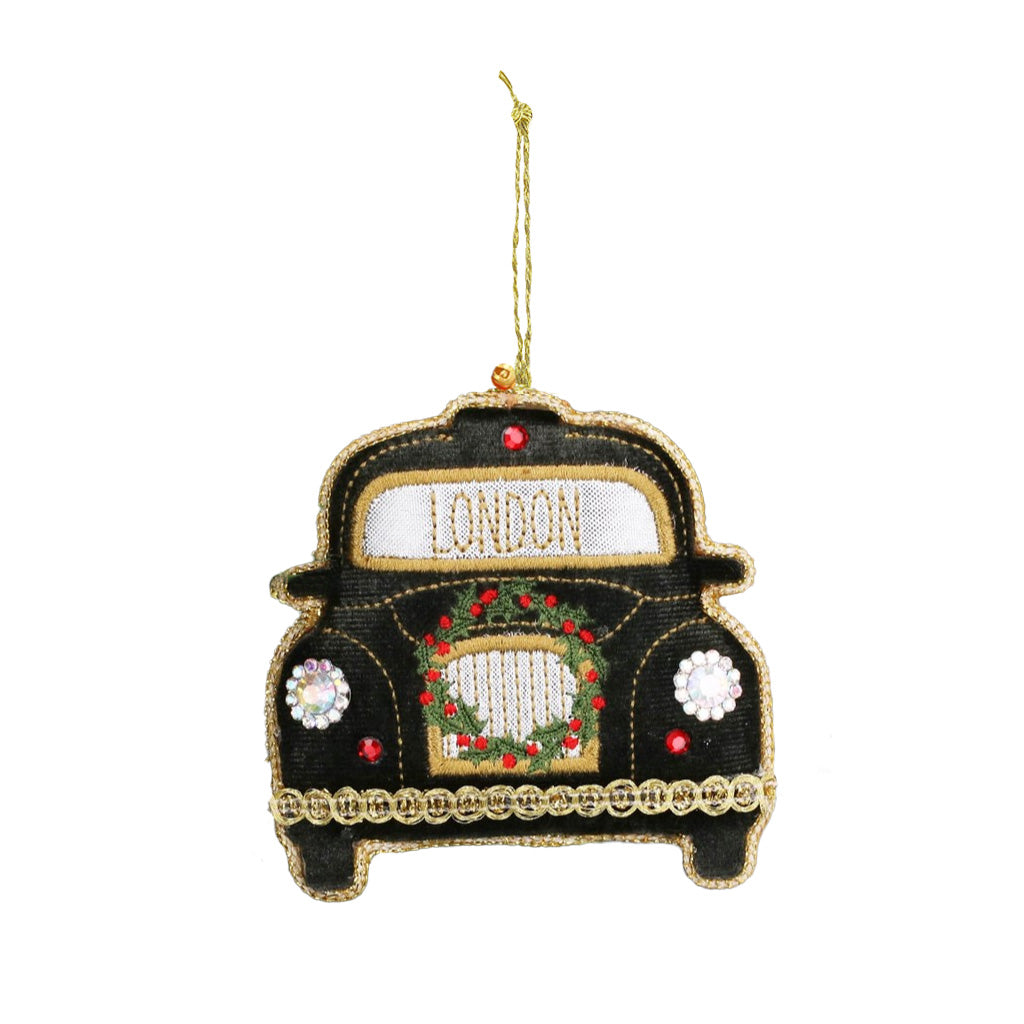 London Taxi Fabric Decoration