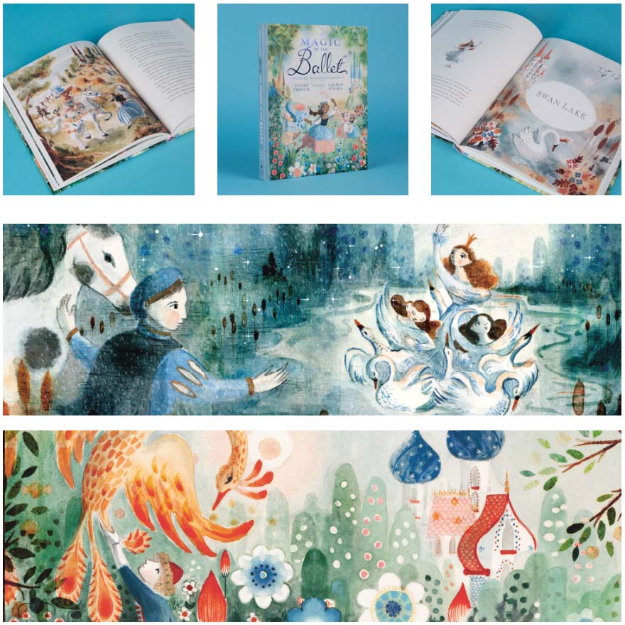 illustrations and pictures of The Magic of the Ballet Book