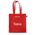 Red Tosca tote bag with 'Royal Opera Tosca' text on a white background