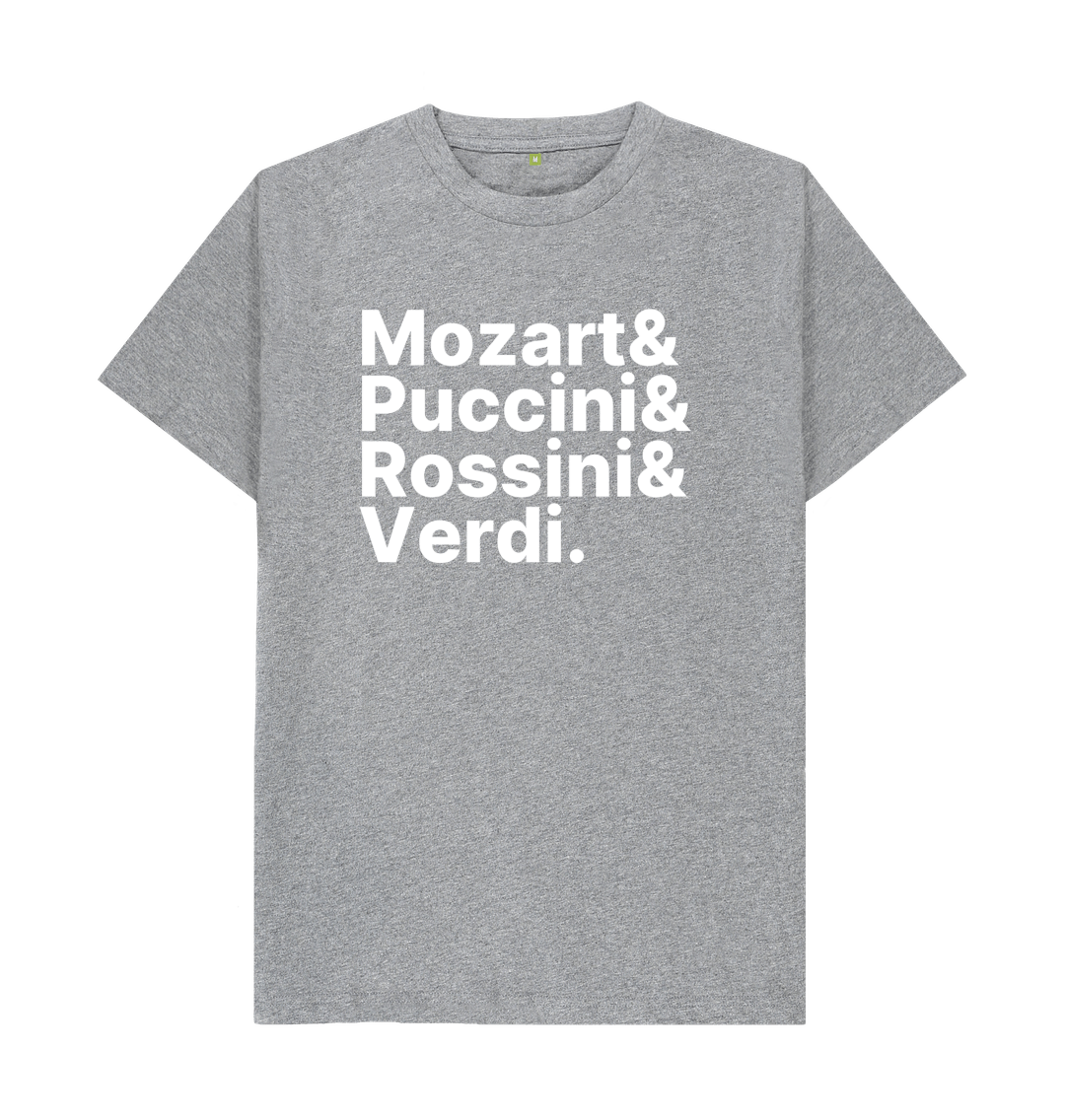 Athletic Grey Composer T-shirt by Teemill