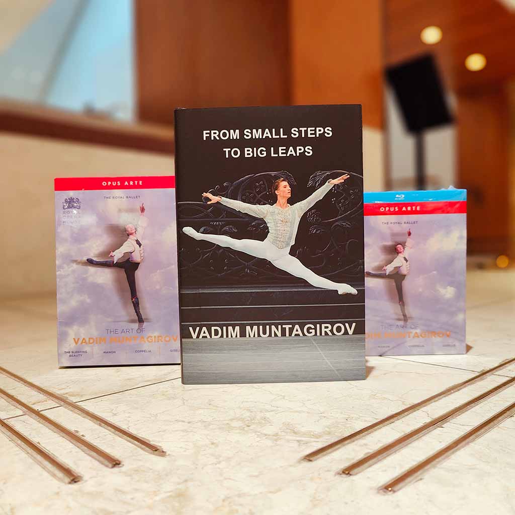 Vadim Muntagirov: From Small Steps to Big Leaps Bookwith DVD and Bluray