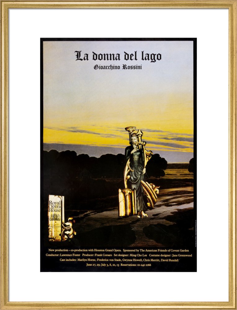 La donna del lago Print