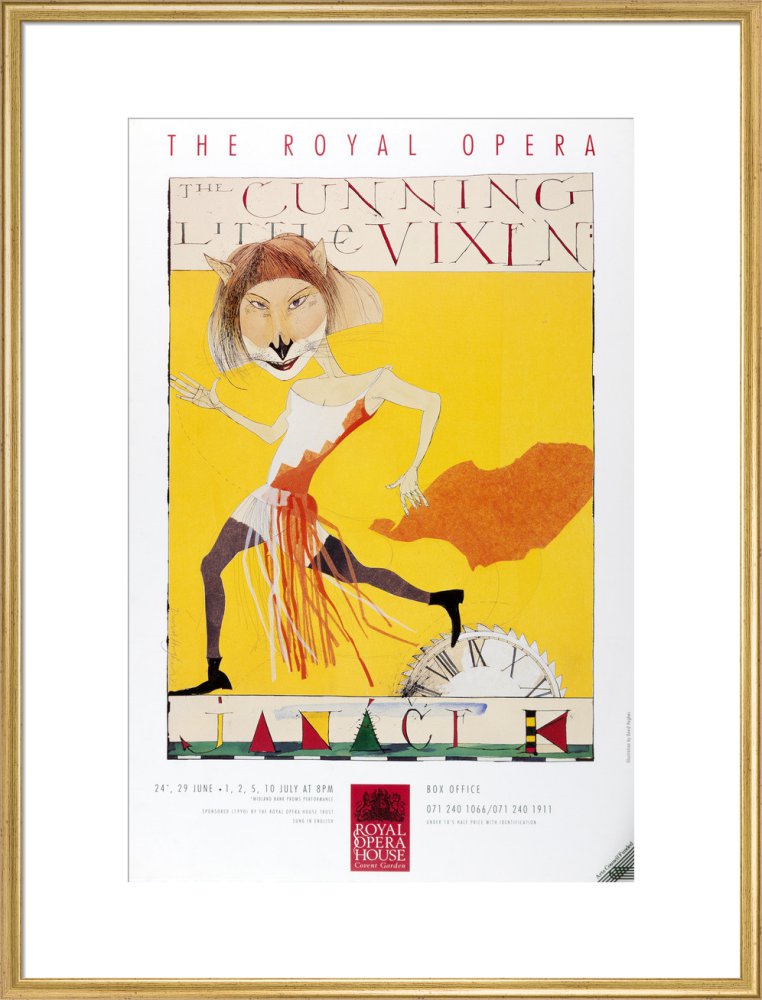 The Cunning Little Vixen Print