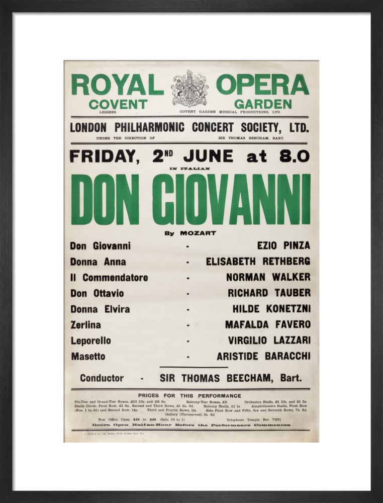 Don Giovanni Print
