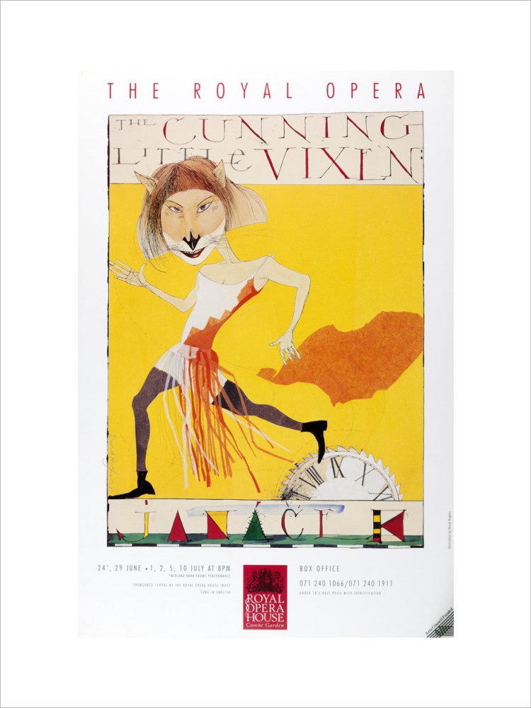 The Cunning Little Vixen Print