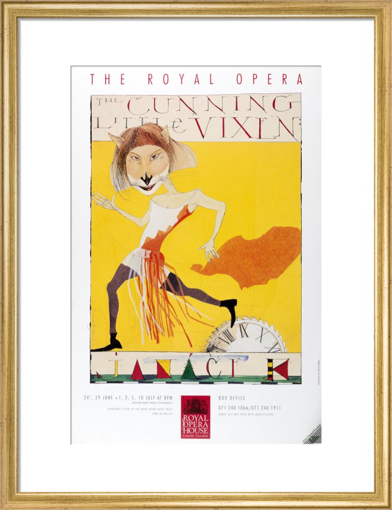 The Cunning Little Vixen Print